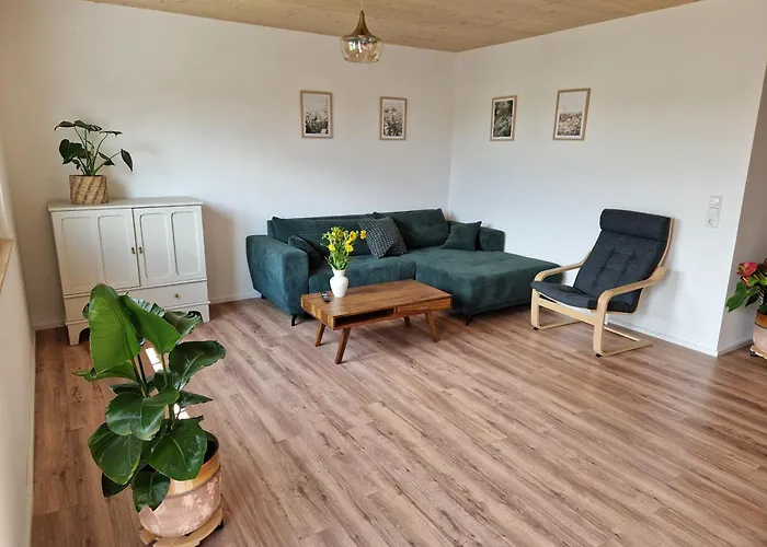 Fewo1 Neuwertige, Grosse 110Qm Fewo Ueber Zwei Etagen Mit Balkon Im Aussenbereich
