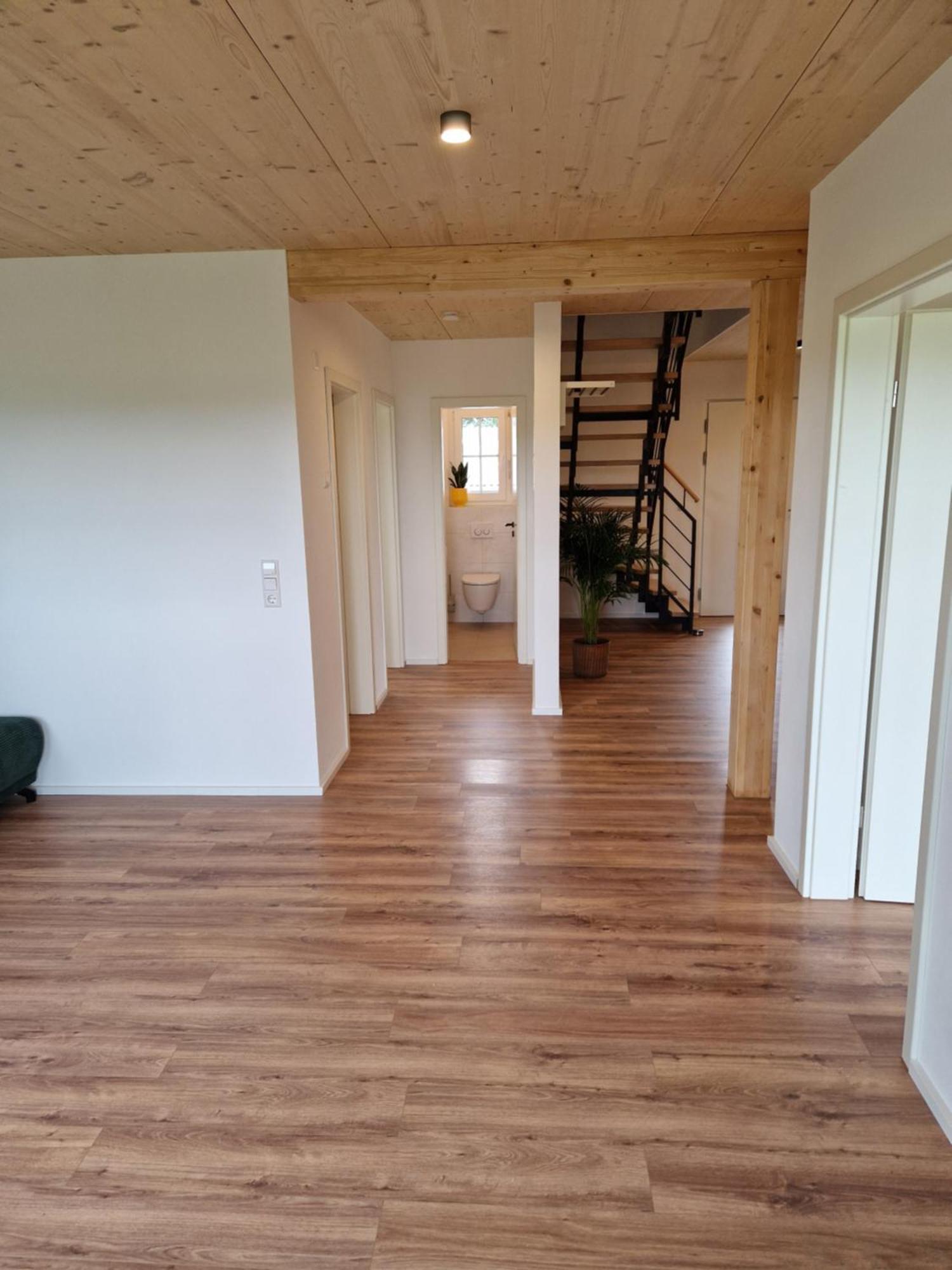 Fewo1 Neuwertige, Grosse 110qm Ueber Zwei Etagen Mit Balkon Im Aussenbereich * Riegel