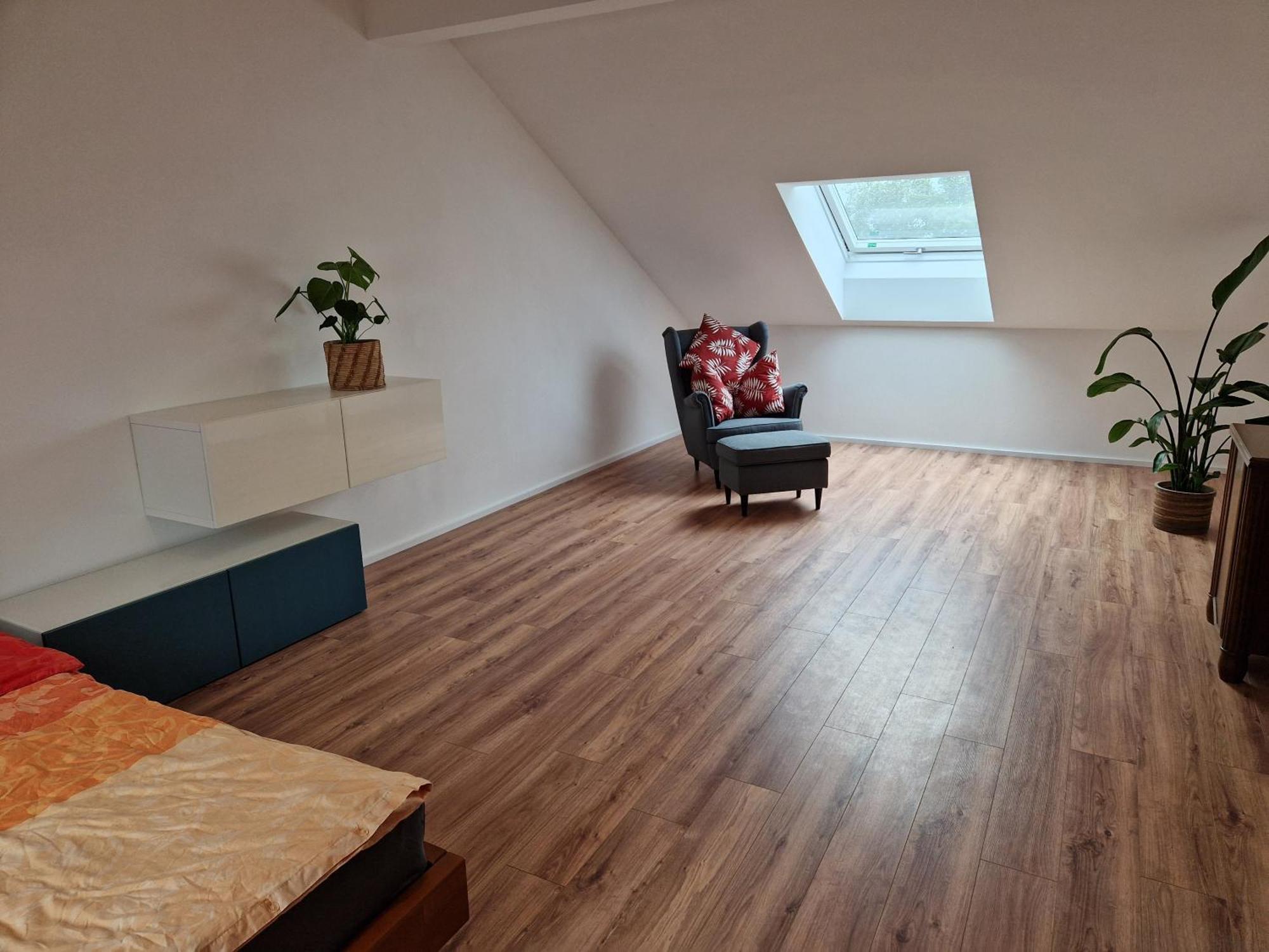 Apartment Fewo1 Neuwertige, Grosse 110qm Ueber Zwei Etagen Mit Balkon Im Aussenbereich